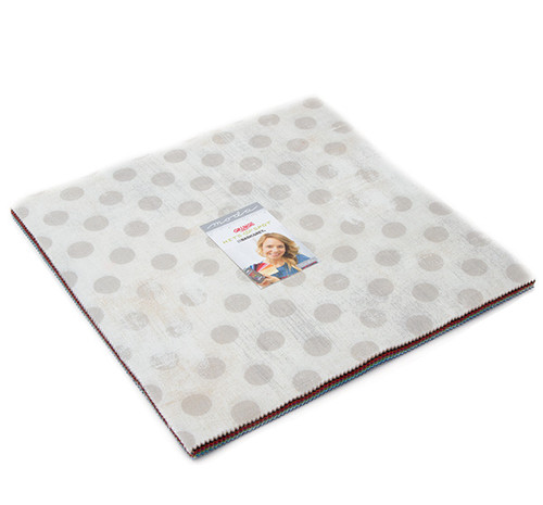 Moda Fabrics BasicGrey Grunge Hits Spot Layer Cake