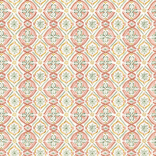 Riley Blake Designs Blissful Moments Lisa Audit Medallions Multi Red Blue