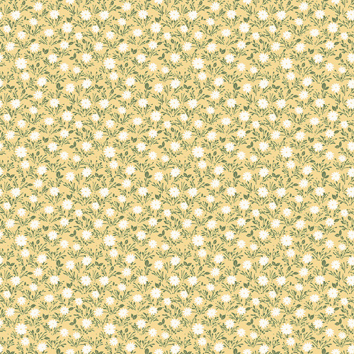 Riley Blake Designs Blissful Moments Lisa Audit Flowers Yellow