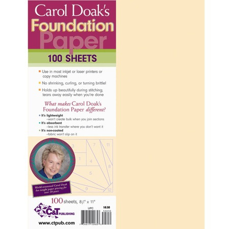 Carol Doak's Foundation Paper Package of 100 Sheets