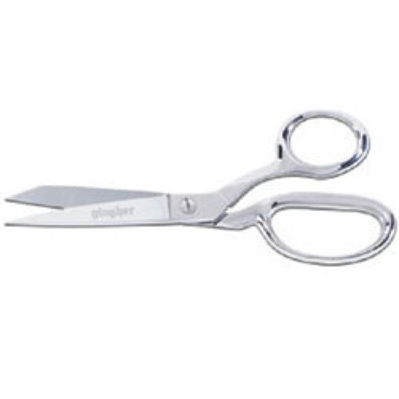 Gingher G7 7 Inch Knife Edge Bent Trimmer. Scissors.