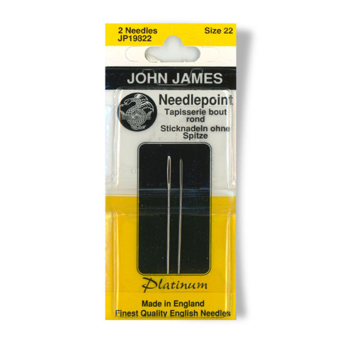 John James Platinum Tapestry Needle Size 22