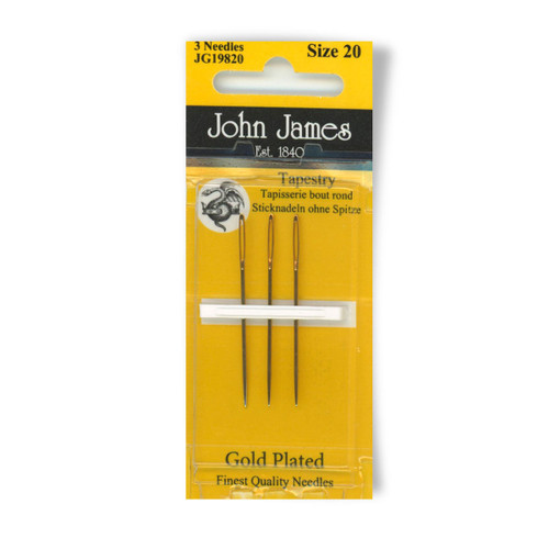 The name John James is synonymous with the very best of needle manufacture, quality and reliability.We are delighted to offer you our comprehensive range of hand sewing and machine needles available for you to purchase.