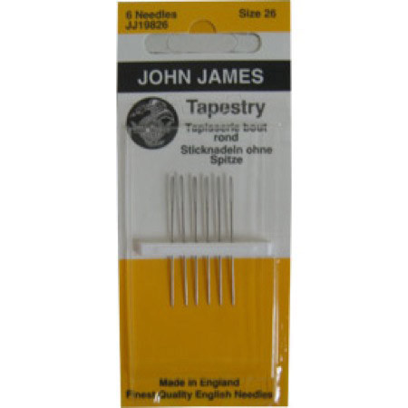 The name John James is synonymous with the very best of needle manufacture, quality and reliability.We are delighted to offer you our comprehensive range of hand sewing and machine needles available for you to purchase.
