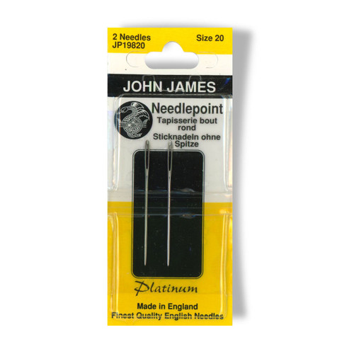 John James Platinum Tapestry Needle Size 20