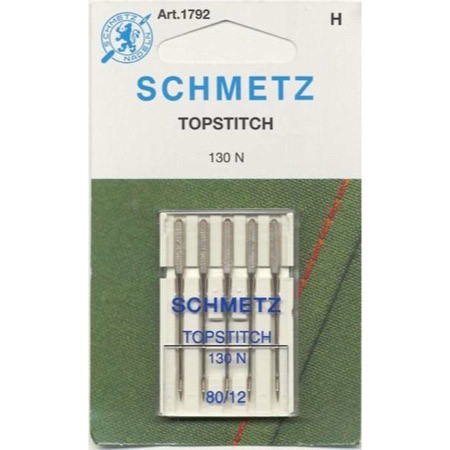 Schmetz Topstitch Machine Needle Size 12/80