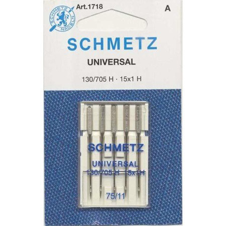 Schmetz Universal Sewing Machine Needles 75 11