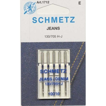 Schmetz Denim/Jeans Machine Needle Size 16/100