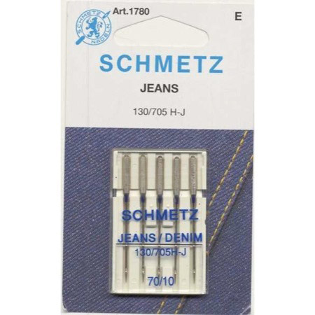 Schmetz Sewing Machine Needles Denim 10/70 5/Pkg