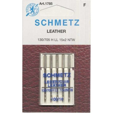 Schmetz Leather Sewing Machine Needle 16/100 1785
