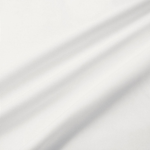 Robert Kaufman Fabrics Kona Cotton Solid White, plain white fabric with smooth texture and even color.