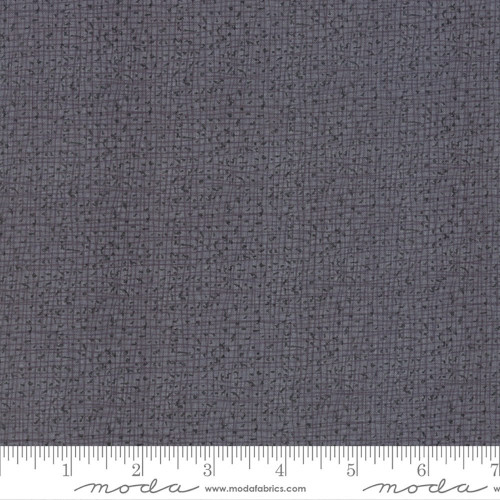 Moda Fabrics 108 Inch Wide Quilt Back Fabrics Thatched Robin Pickens Graphite