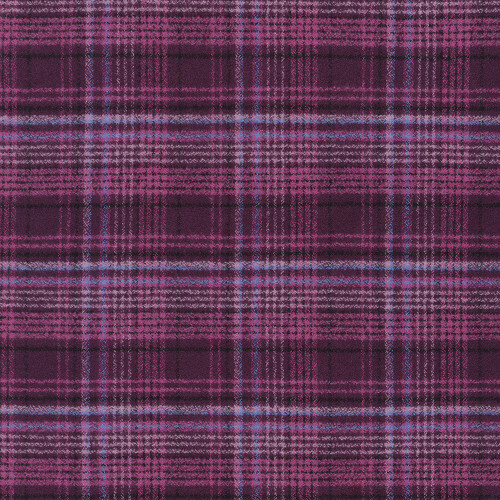 Robert Kaufman Fabrics Mammoth Organic Flannel Momocho Plaid Aubergine Robert Kaufman Fabrics Mammoth Organic Flannel Momocho Plaid Aubergine