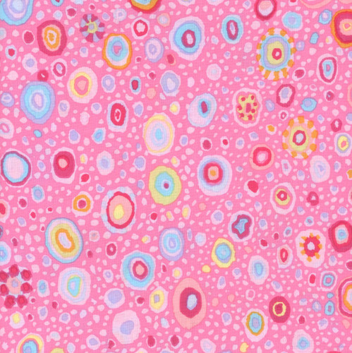 Free Spirit Fabrics Kaffe Fassett Perennials Pink Roman Glass