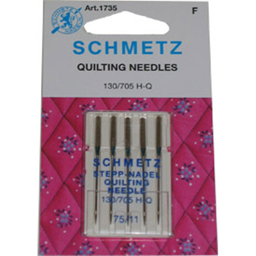 Schmetz Quilting Machine Needles 75 11  5 Per Pack