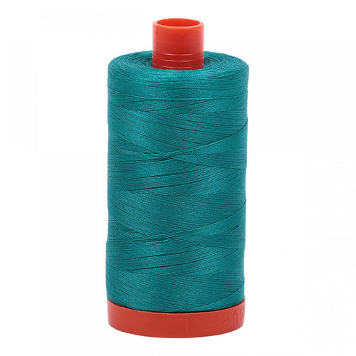 Aurifil Thread Mako Cotton Thread Solid 50wt 1422yds Jade