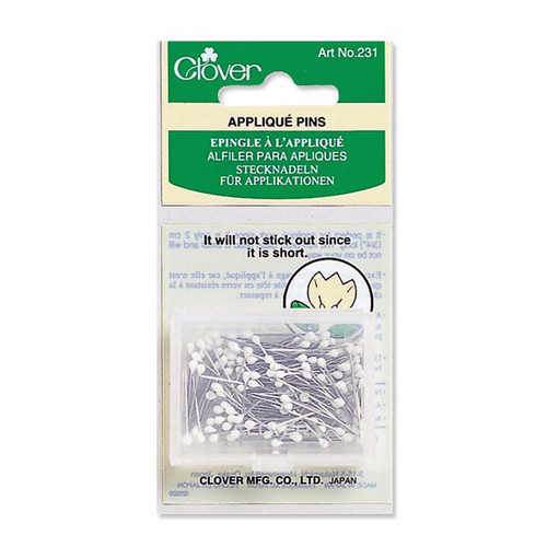 Clover Applique Pins