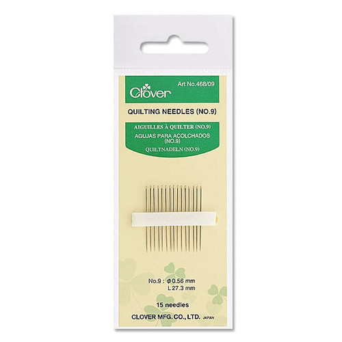 Clover Quilting Needles Size 9