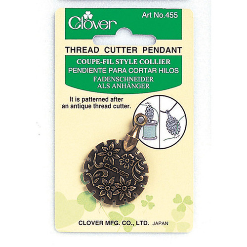 Clover Thread Cutter Pendant