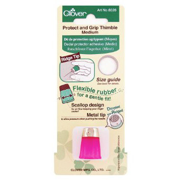 Protect and Grip Thimble, Medium, by Clover