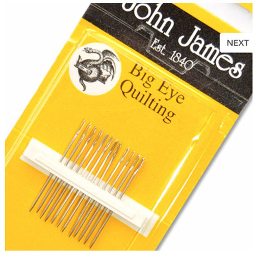 John James Size 11 Large Eye Quilting Needles