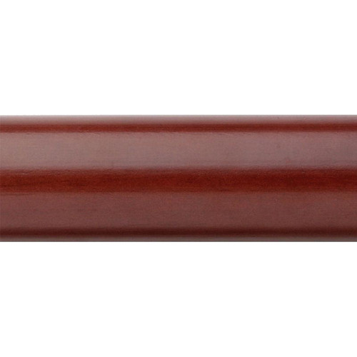 Select Smooth Mahogany 8 Foot  Drapery Rod