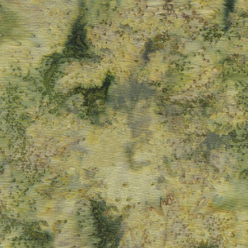 Island Batik Fabrics Foundations Basics Glorious Greens Cactus