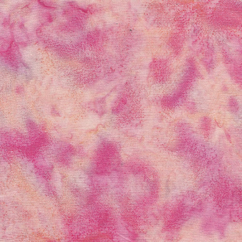 Island Batik Fabrics Foundations Basics Ravishing Reds Salmon