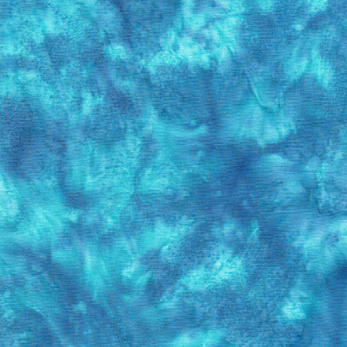 Island Batik Fabrics Foundations Basics Brilliant Blues Wave