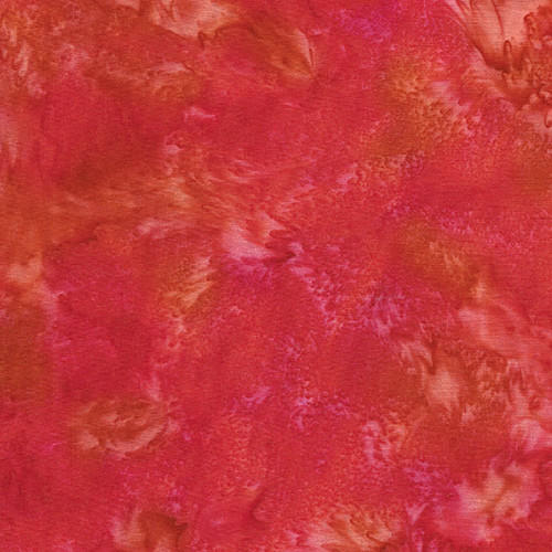 Island Batik Fabrics Foundations Basics Opulent Oranges Goldfish