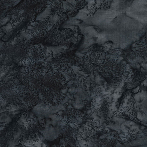 Island Batik Fabrics Foundations Basics Bodacious Blacks Raven