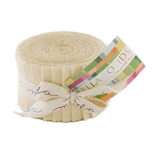 Moda Bella Junior Jelly Roll Strips 2.5 x 44 x 20 Natural