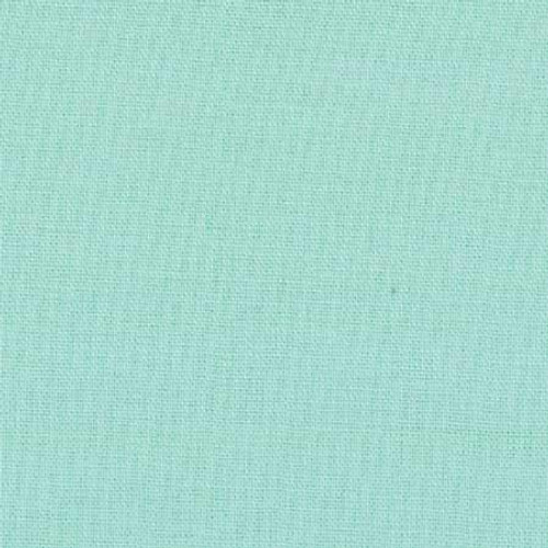 Moda Bella Solid Aqua, close-up image of light aqua colored fabric with a smooth texture. Moda Bella Solid Aqua, close-up image of light aqua colored fabric with a smooth texture.