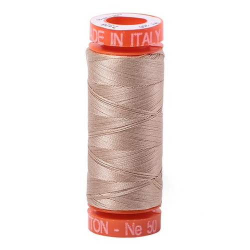 Aurifil Cotton Mako Thread 50 Weight Linen Mini Spool 220 yards / 200 meterss