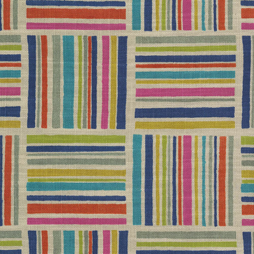Waverly Fabrics PK Lifestyles Modern Matters Mosaic Bright Stripes