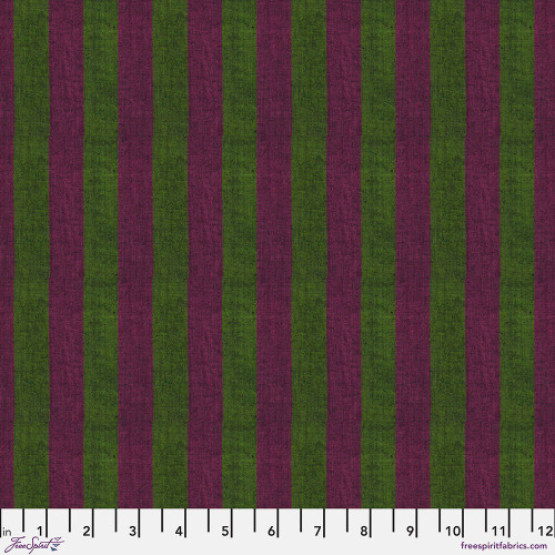 Free Spirit Fabrics Shot Cotton Stripes by Kaffe Fassett Wide Stripe Moss