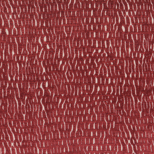 Hamilton Fabrics Pender Cinnabar Coral Textured Velvet