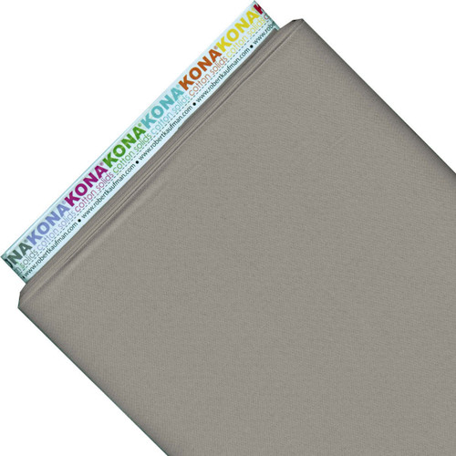 Robert Kaufman Fabrics Kona Cotton 9 Yard Mini Bolt Pewter
