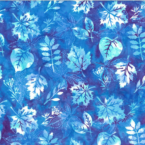 Hoffman Fabrics Bali Batiks 2022 When in Wisteria Leaf Study Election Day