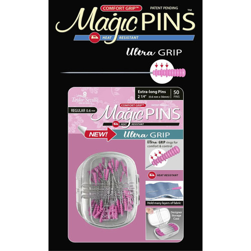 Magic Pins Ultra Grip 50 Count by Taylor Seville