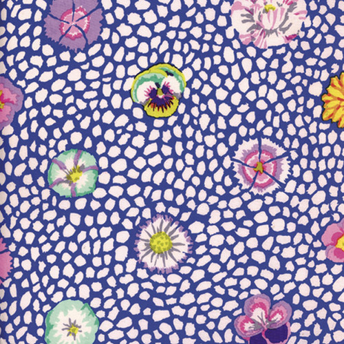 Free Spirit Fabrics Kaffe Fassett Classics Blue Guinea Flower
