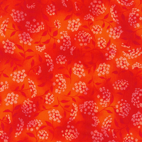 Robert Kaufman Fabrics Fusions Queen Annes Lace Flame