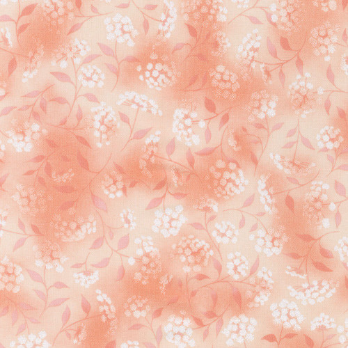 Robert Kaufman Fabrics Fusions Queen Annes Lace Peach