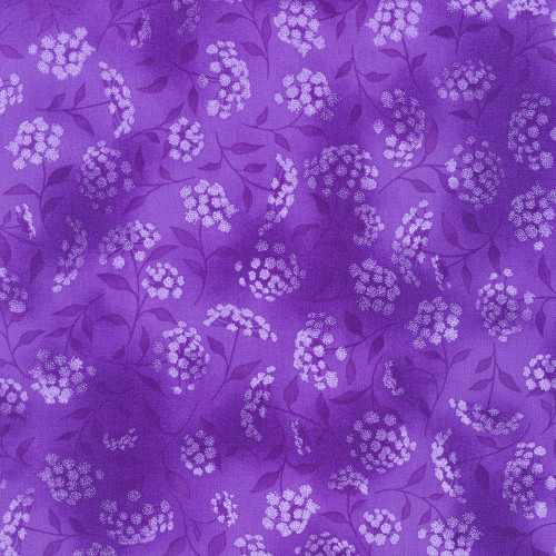 Robert Kaufman Fabrics Fusions Queen Annes Lace Grape
