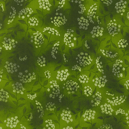 Robert Kaufman Fabrics Fusions Queen Annes Lace Hunter