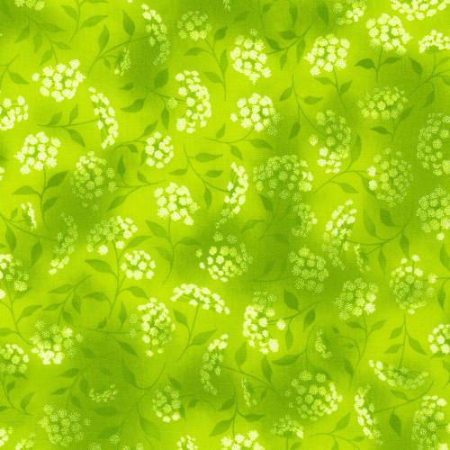 Robert Kaufman Fabrics Fusions Queen Annes Lace Pickle