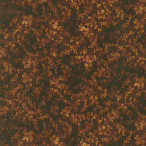 Robert Kaufman Fabrics Fusions Foliage Mix Coffee