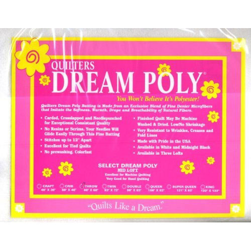 Quilters Dream Select White Poly King Batting