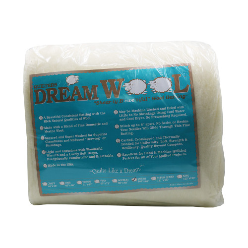 Quilters Dream Wool Natural Queen Batting