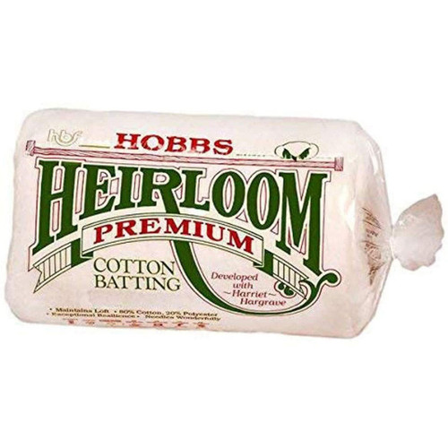 Hobbs Batting Heirloom 80/20 Cotton/Poly King Size Quilt Batting